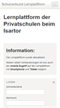 Mobile Screenshot of online.schulverbund.de